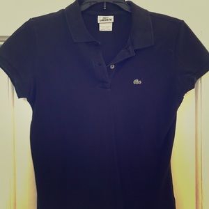 Lacoste Women’s black polo 40